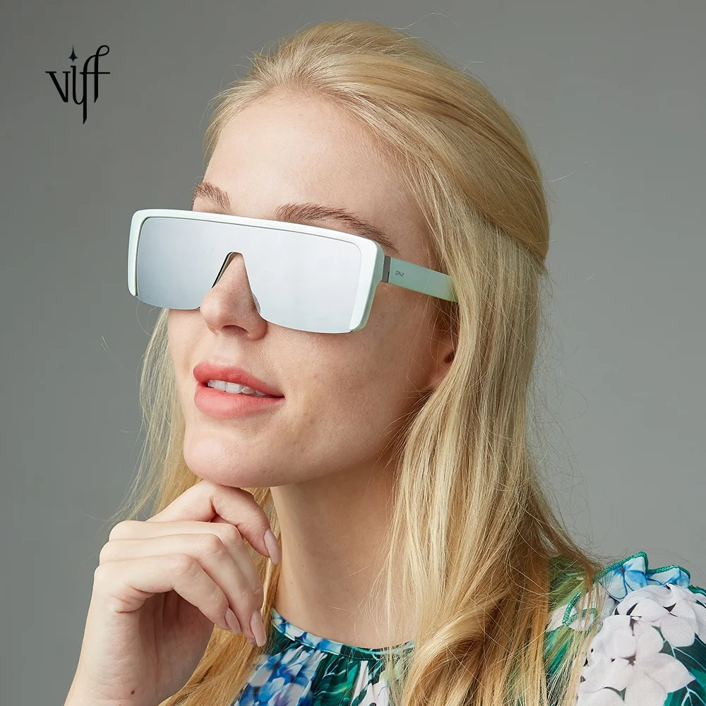 VIFF HP19685 Retro Best Wholesale Oversized Cycle Glasses Sun Glass Frameless Sunglasses for Girls