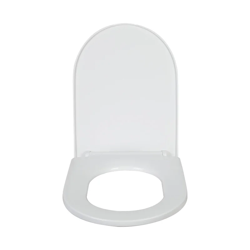 European Style U-shape Two Button Top Lock Soft Close PP Toilet Seat  KJ-902A1 for Bathroom