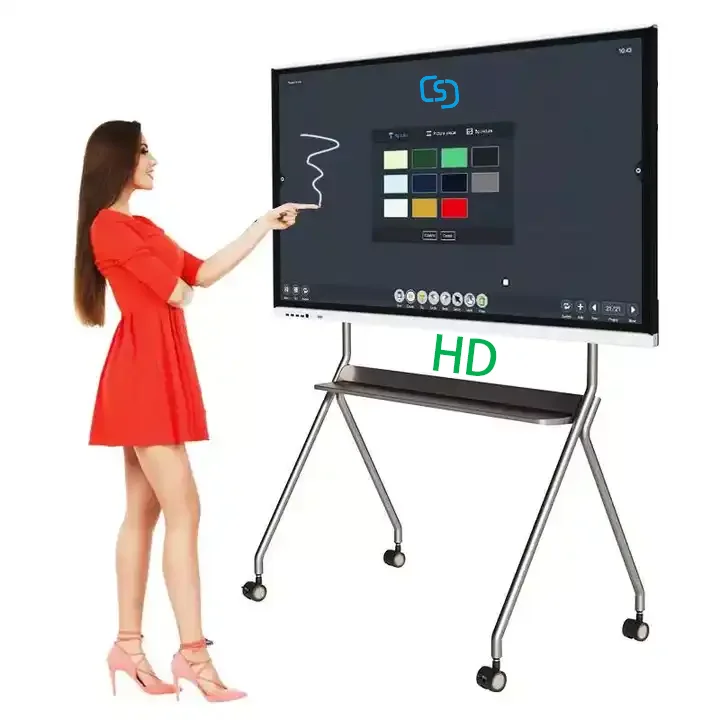 China 75 Inch Touch Screen Smart Lcd Display Classroom Electronic Digital Interactive Boards For Schools Classroom Google