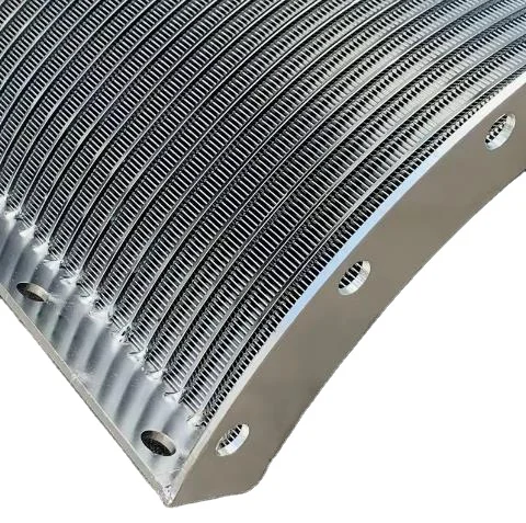 High Efficiency Arc Screen Plate Filter Stainless Steel Curved Wedge Wire Industrial Filtration Equipment