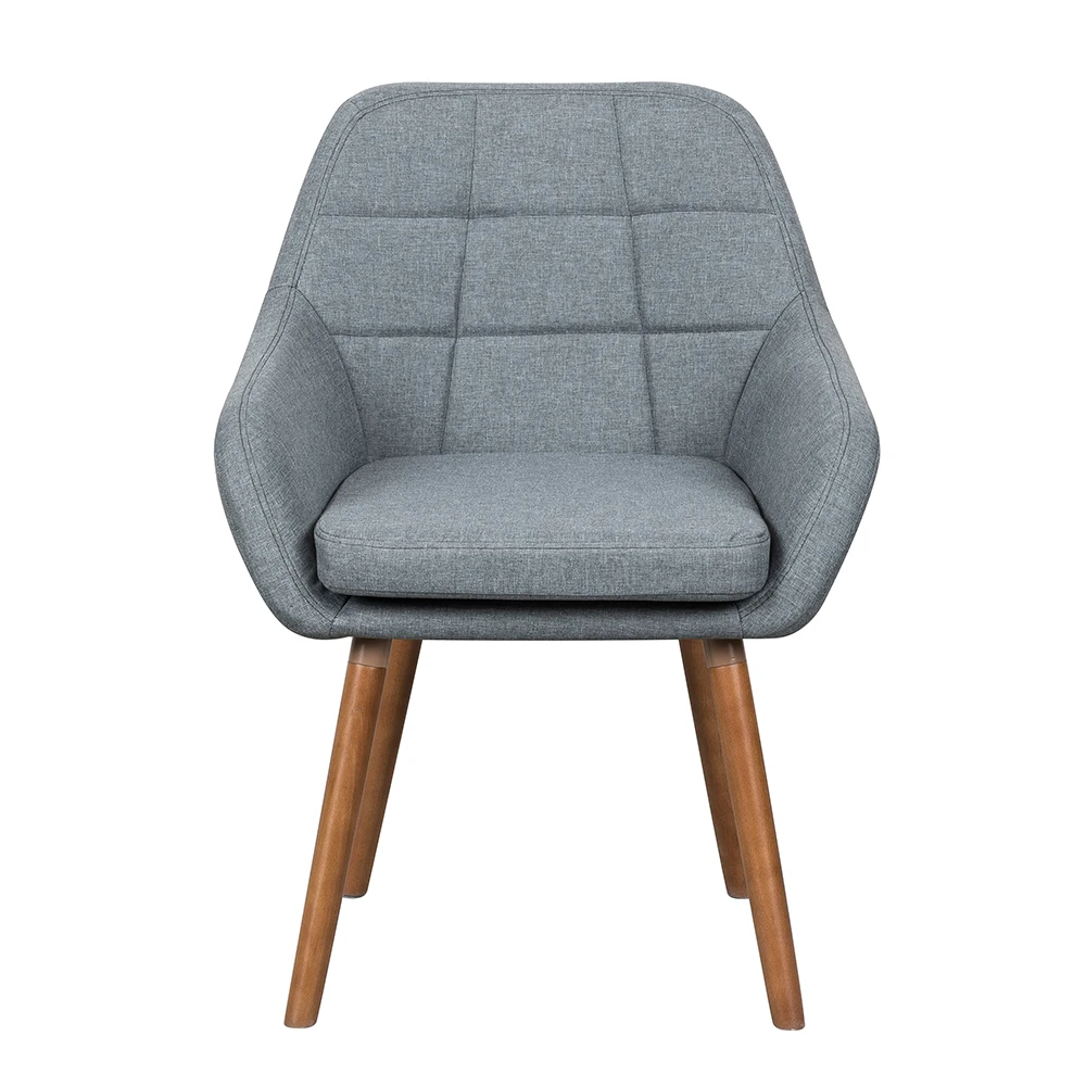 
Home Office Furniture Dark Gray Lounge Single Air Lazy Relaxing Chair Fabric Sofa Chair for Living Room 