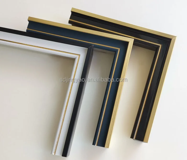 New PS line word picture frame decorative picture frame strip modern simple dressing mirror outer frame strip