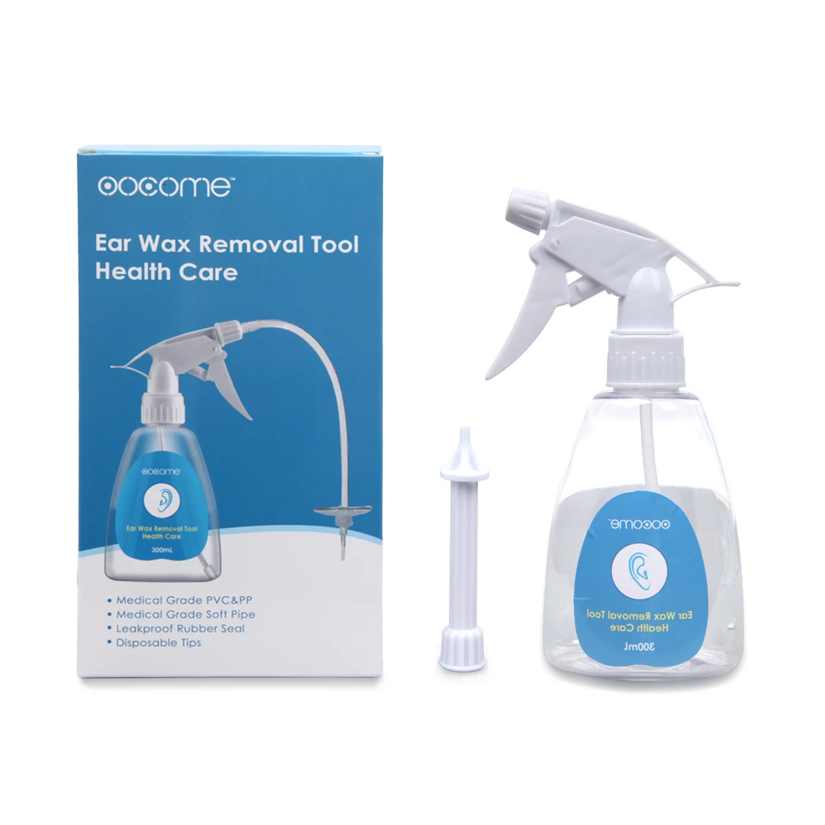 Flexible Painless Earwax Leaner Suit Reusable Home Remedy Medical Automatic Novelty Ear Wax Remova Ear Cleaning Tool