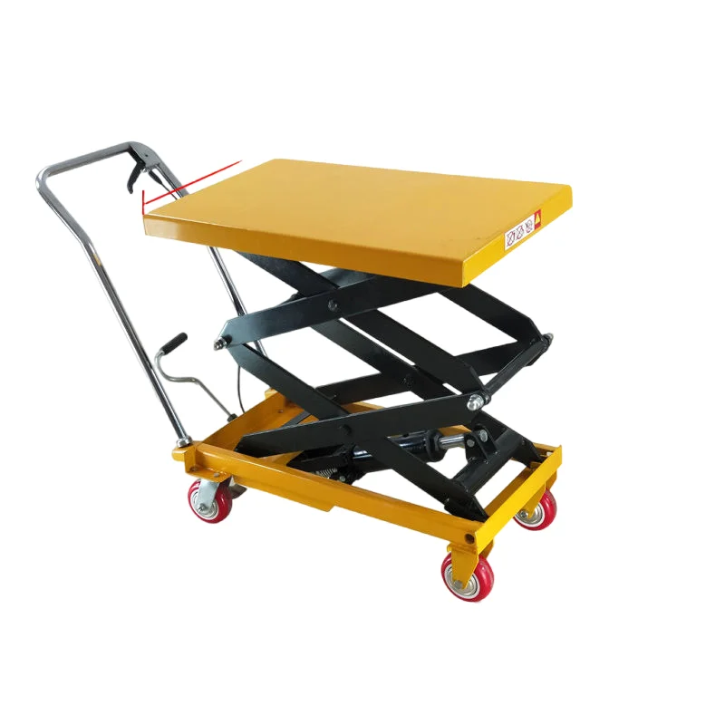 500kg Hydraulic Car Scissor Lift table Platform new forklift lift trolley high quality lift tables