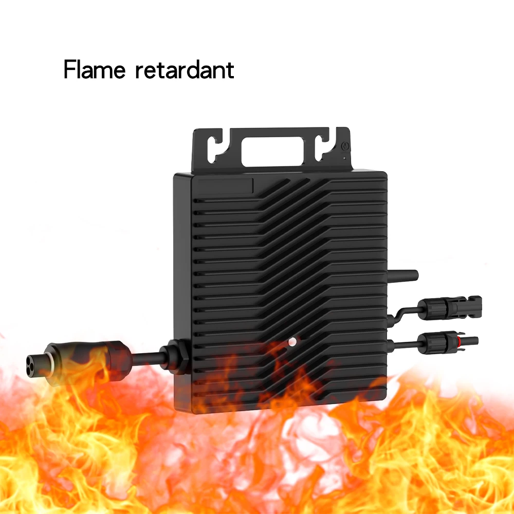 300W 400W 500W Smart Grid Tie Solar Micro Inverter WiFi Communication MPPT Microinverter  for 30V 36V PV Panel Balcony