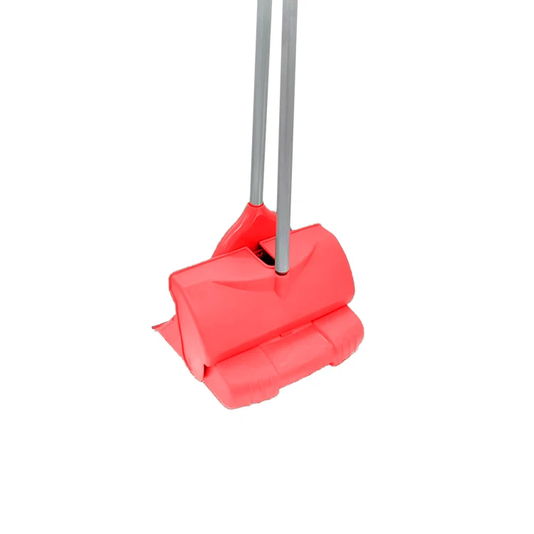 ecoclean Commercial home Plastic Brooms Dustpans Set Lobby Floor  aluminum handle Cleaning Dustpan with Broom