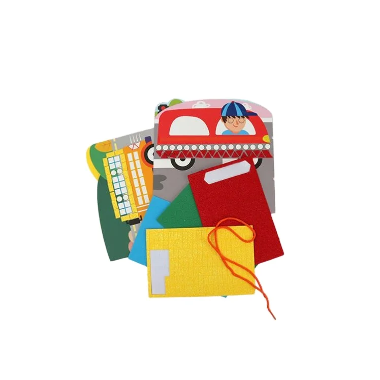 
3D Handmade Educational Geometric Cognition DIY EVA Mosaic Sticker Toys 