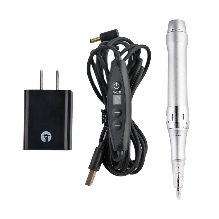 NUOJO Professional Factory Customizing Ombre Eyebrow White With Membrane Cartridge Needle Backflow Prevention Machine