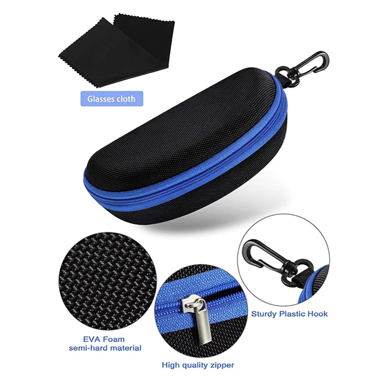 2023 GX Manufacturer Custom Wholesale Hard Eva Eyeglass Case Reading Glasses Bag Sunglasses Eva Case