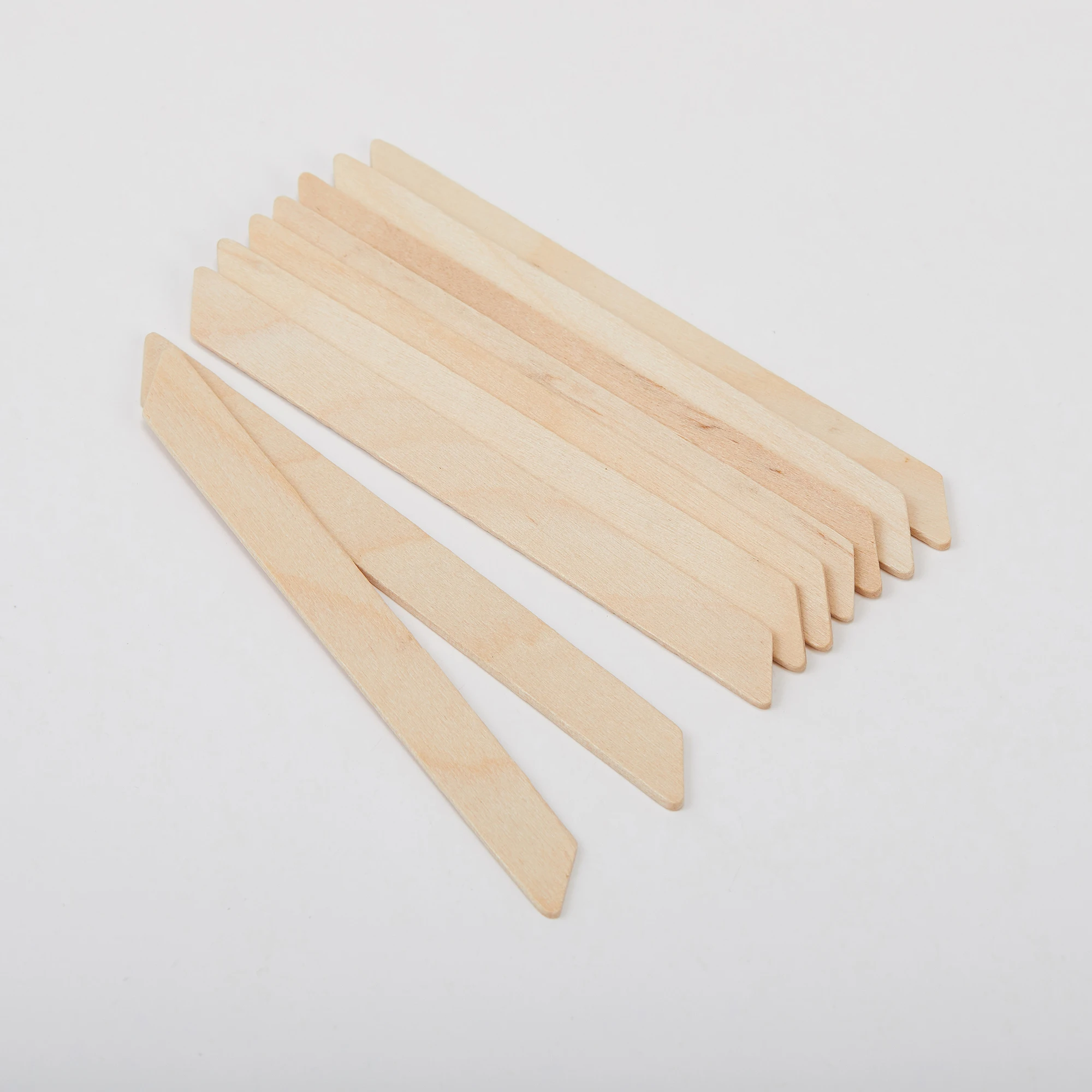 Wholesale Cheap Disposable Mini Wooden Wax Sticks Hair Removal Custom 10pcs 100pcs Eyebrow Nose Body Small Salon Waxing Spatula