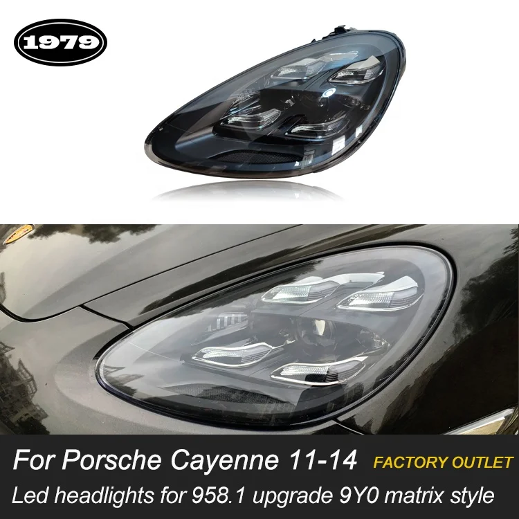 [1979]Factory Direct 2011-2014 Headlights upgrade 2021 for Porsche cayenne 958.1 led Headlight