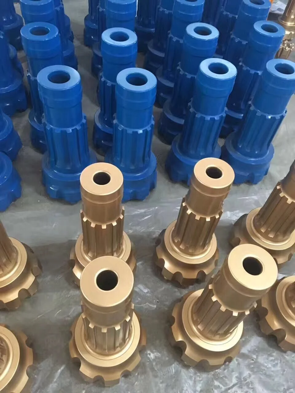 QL40 dth hammer bits 5' inch 127mm hole drill bits mining hydraulic drilling jumbo bit