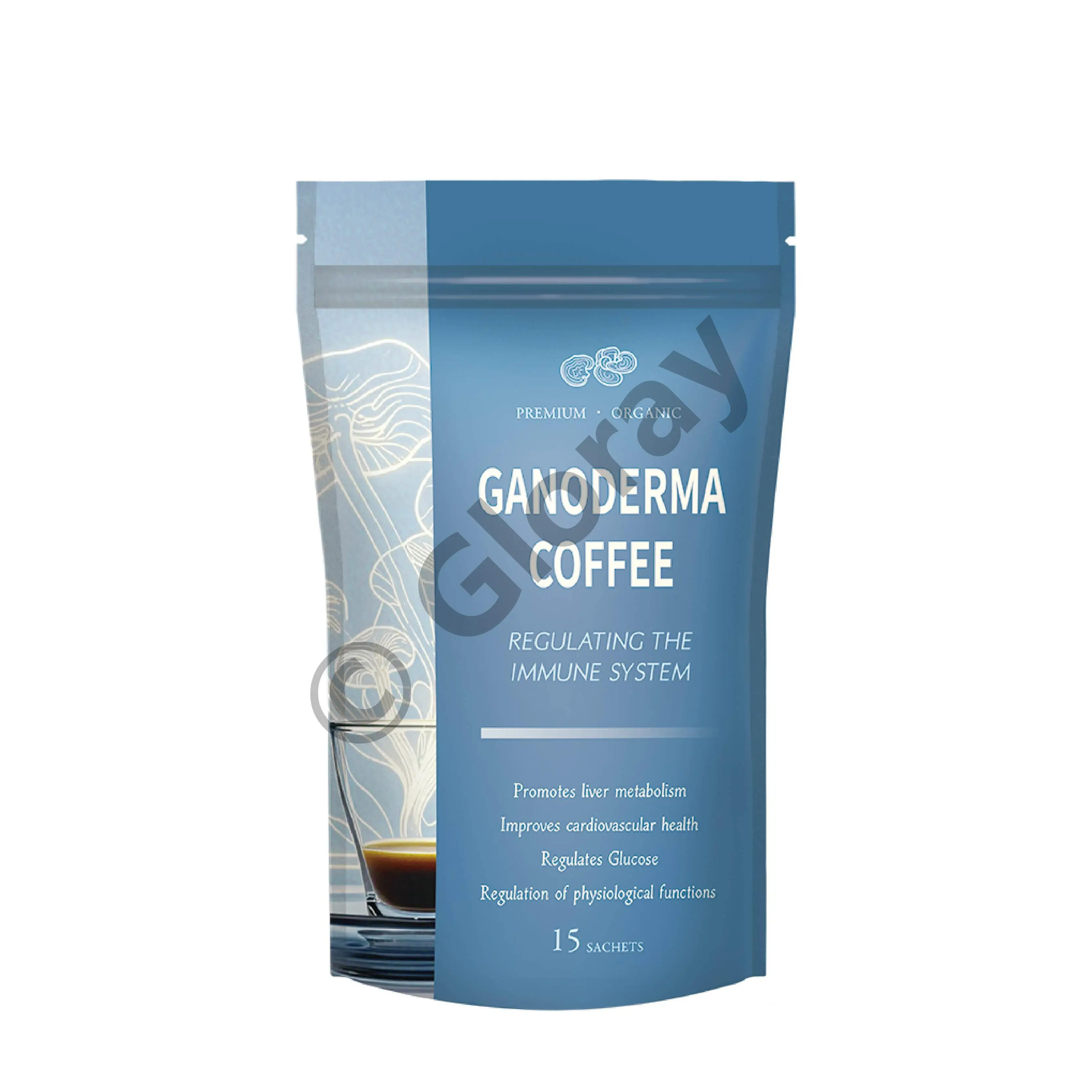 Anti-Fatigue Reishi Coffee - Premium Instant With Adaptogens