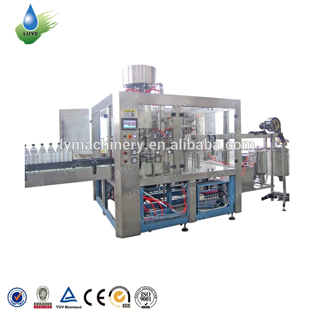 Manufactory Wholesale gas carbonated soft drink filling machine production facility for