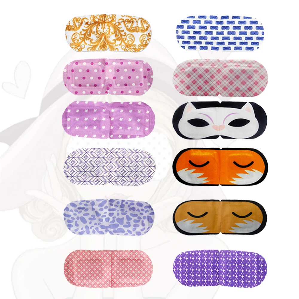 Moist heating OEM hot eye mask air-activated kao japanese steam eye mask eyes heat