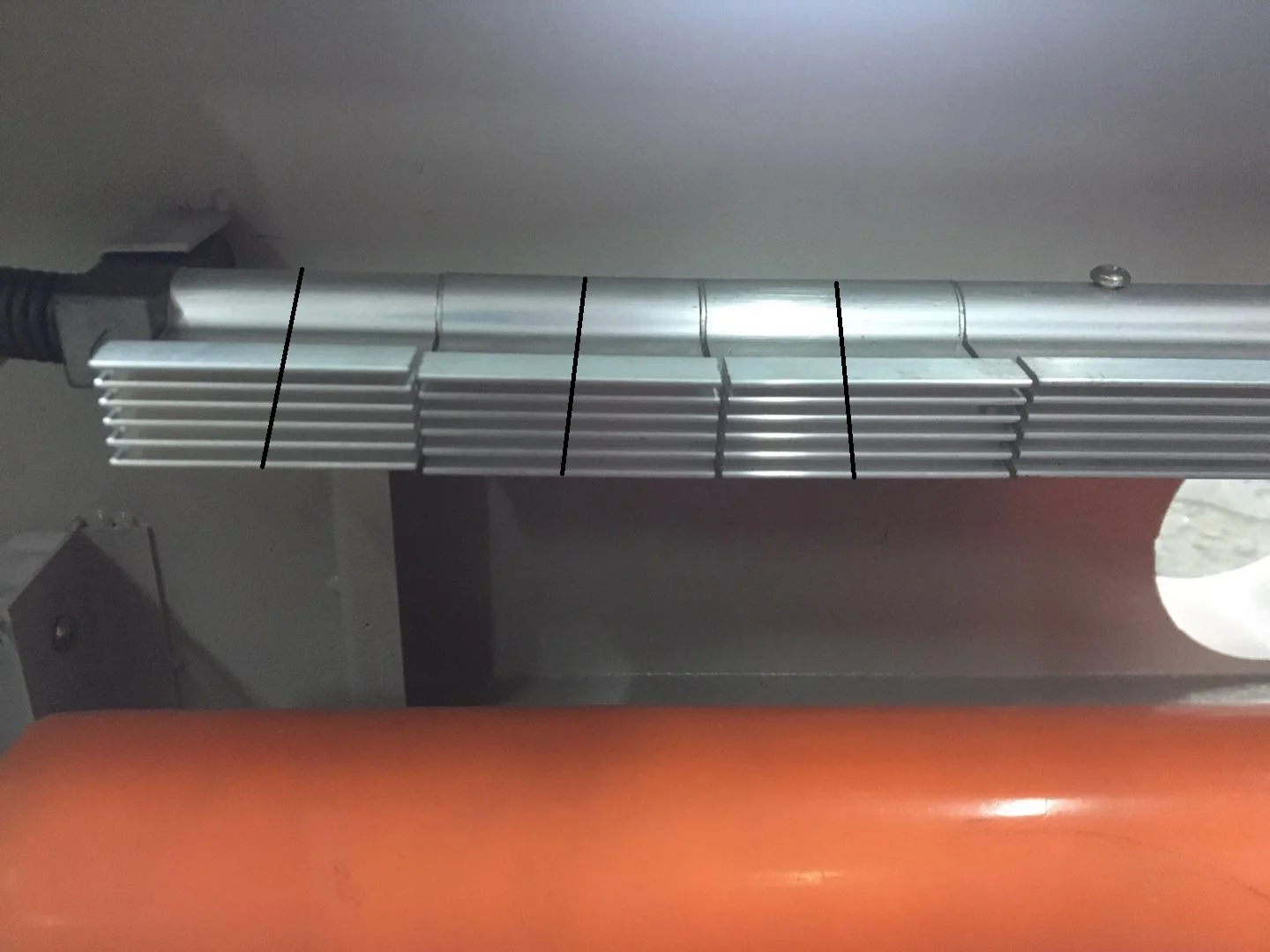 Silicone sleeve for cover roller in corona treater station