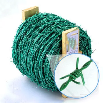 Горячая Распродажа, оцинкованная колючая проволока 50 кг/рулон для ограждения/12 Калибр колючей проволоки на метр длины