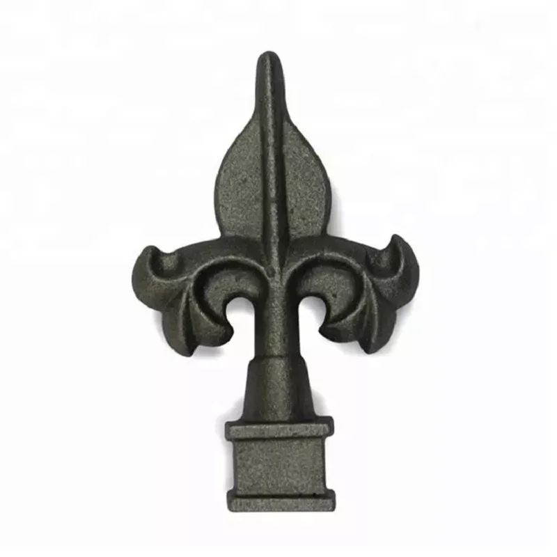 Latest Russian Design Hot Sale Factory Metal Cast Steel Forged Spearheads for Fences Gates Decorative Accessories