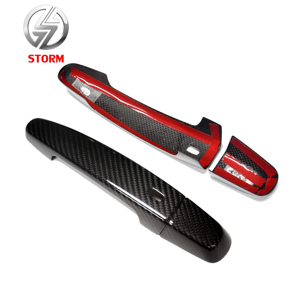 For Chevrolet Camaro 2016 2017 Carbon Fiber Door Handle Cover