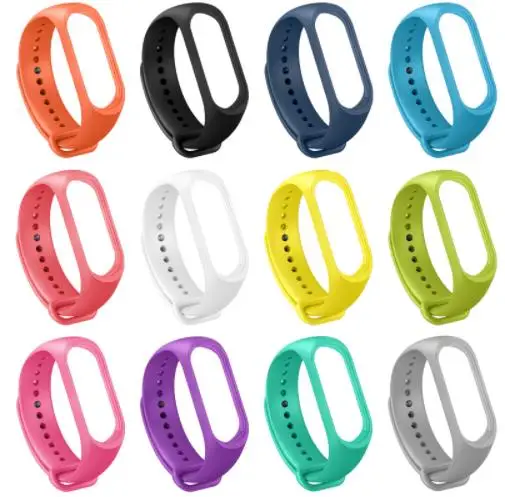 New Sport Replacement Silicone Wrist Strap Watch For original Xiaomi MI Band 4 3 Smart Bracelet NFC Sports Wristband Miband