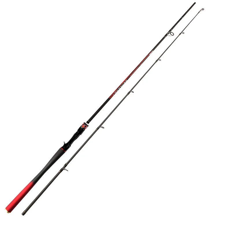 Factory price 2 Sections 2.4m Action Best Value Carbon Spinning Fishing Rod