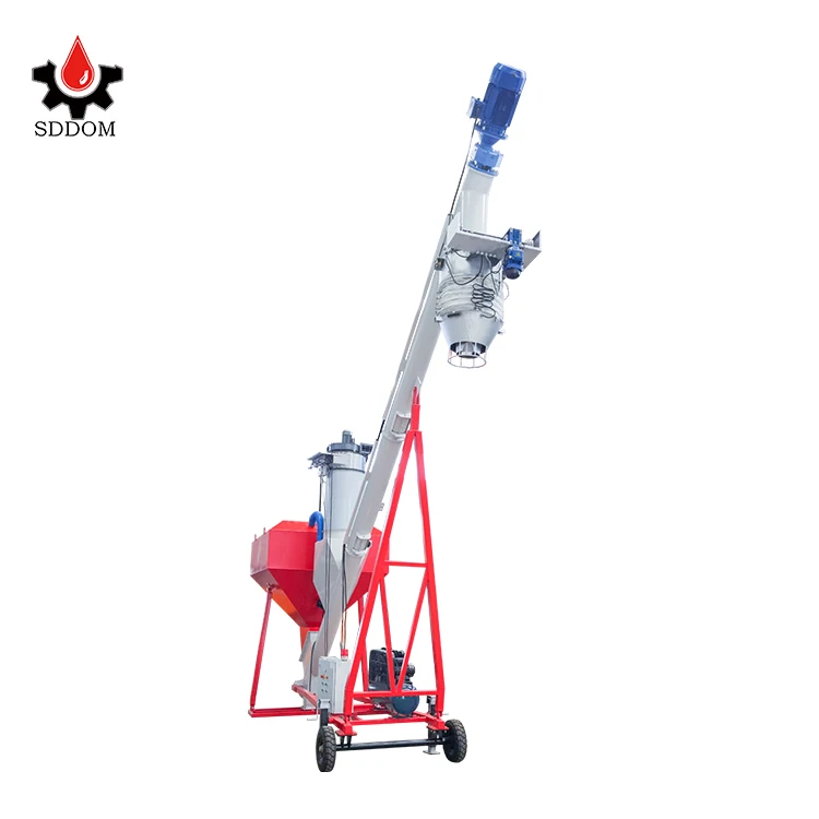 hopper silos 5 ton big bag silo screw conveyor bulk cement truck loading machine