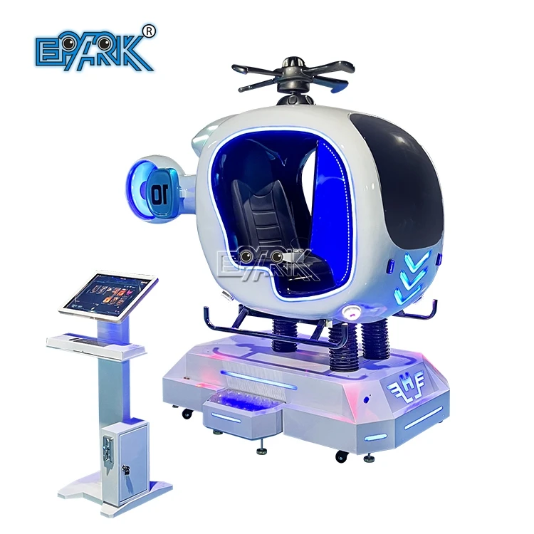 Vr Flight Helicopter Simulator 9d Vr Plane With 360 Degree Free Vision For Children/Kids Play Game