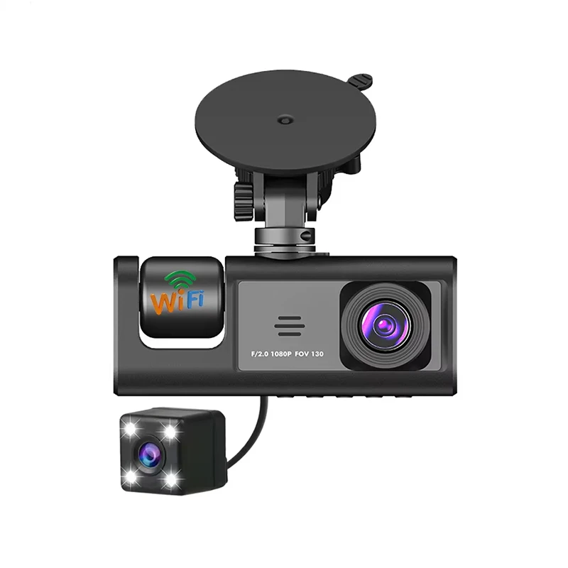 3 Channel WiFi Dash Cam for Car Black Box 1080P Video Recorder Rear View Camera for Vehicle auto electrics Car DVR car cam