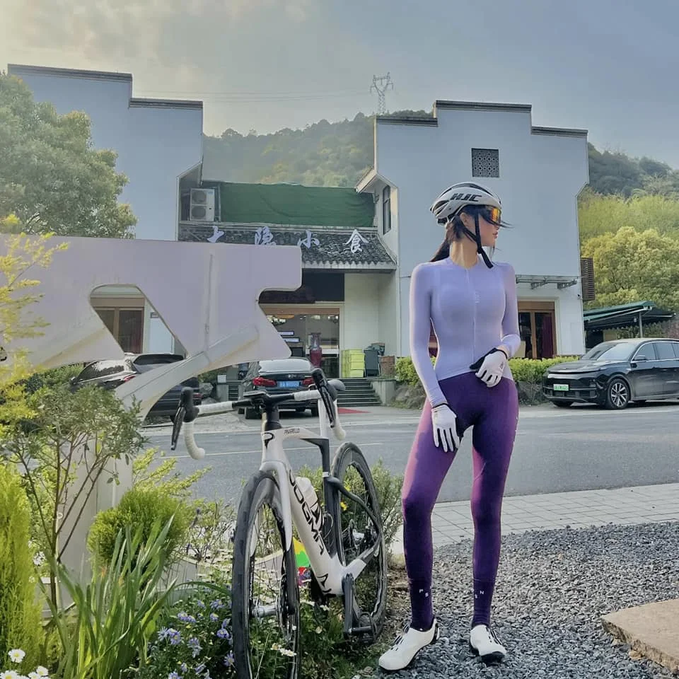 Mcycle Wholesale Womens Bib Tights Cycling Bib Tights 3D Padded Pants Long Bike Tights Leggings Lady Cycling Bib Pants