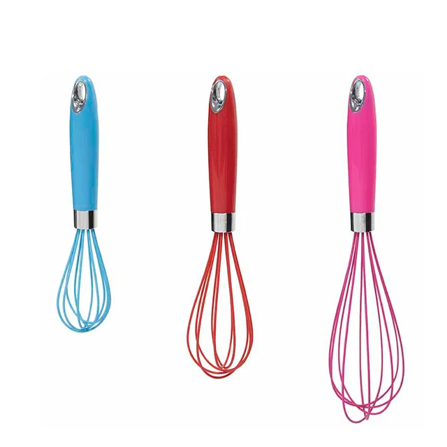 
kitchen accessories tool silicon whisk food grade Food Grade Silicone Egg Whisk 