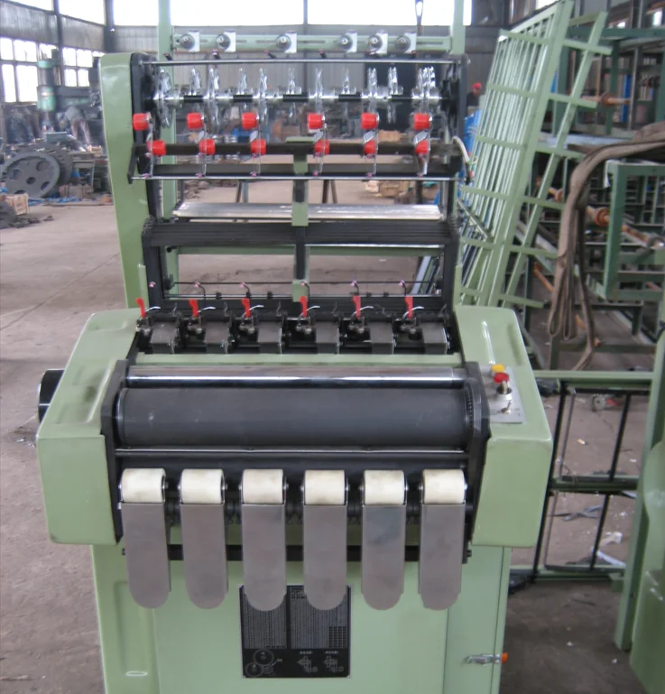 Factory QiXing Flat Tape Elastic and Non-elastic 6-55  Needle Loom Machine
