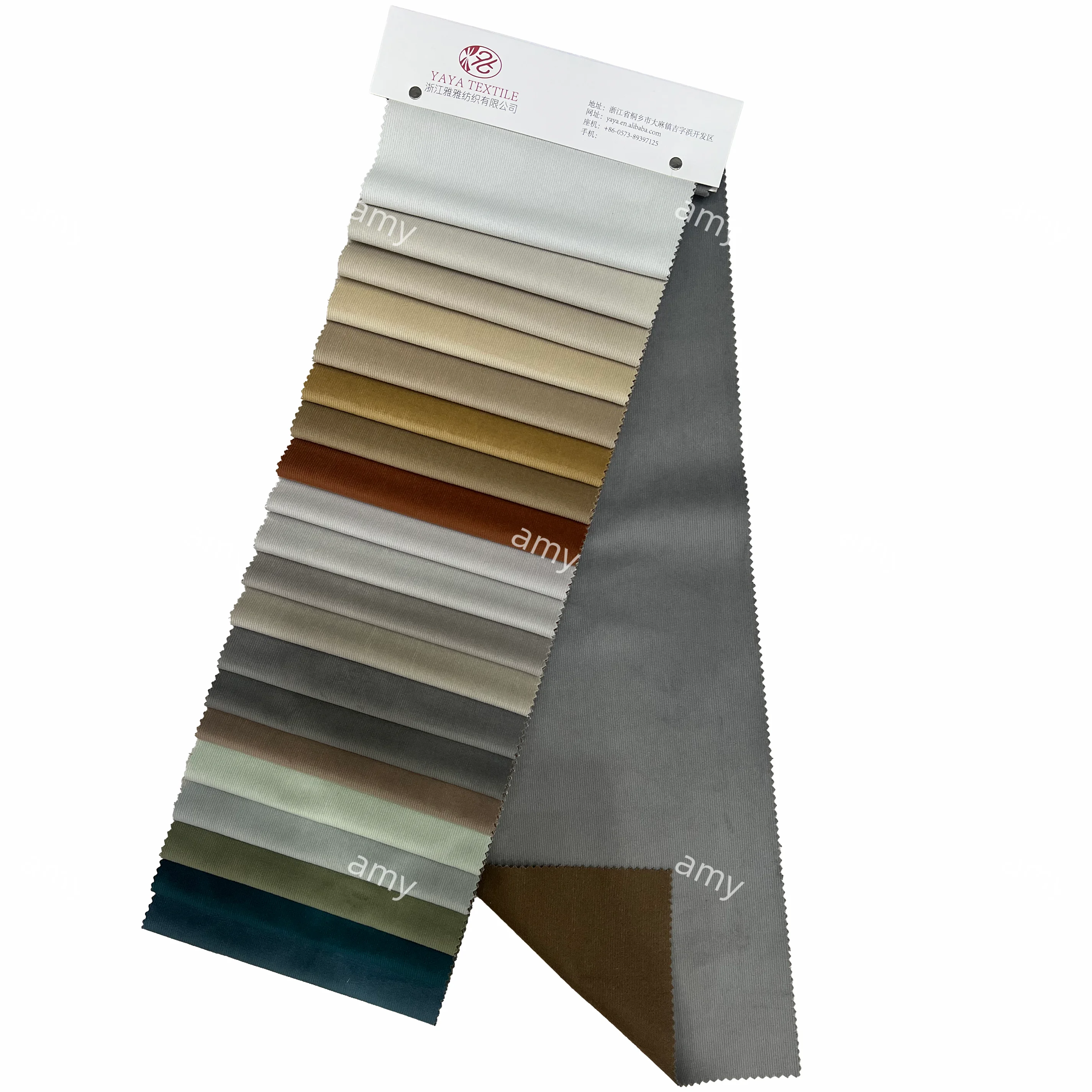 YP482Hometextile 100%polyester soft embossing stripe velvet fabric for sofa and upholstery