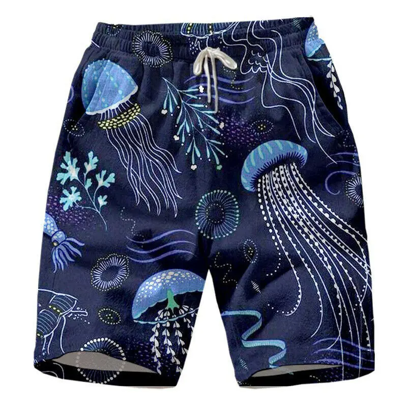 Mens Swimming Beach Surf Swimwear Quick Dry Sublimated Shorts