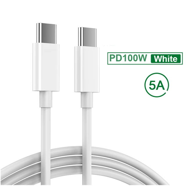 Кабель для быстрой зарядки Huawei P30, Samsung, Xiaomi, USB Type-C, 2022, 100 Вт