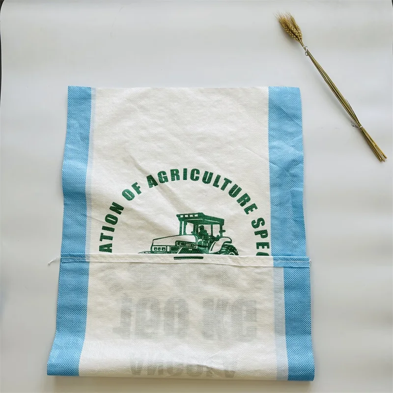China Wenzhou factory manufacturer Bopp laminated pp woven bags grain rice bags 50kg 25kg 150kg rice bag