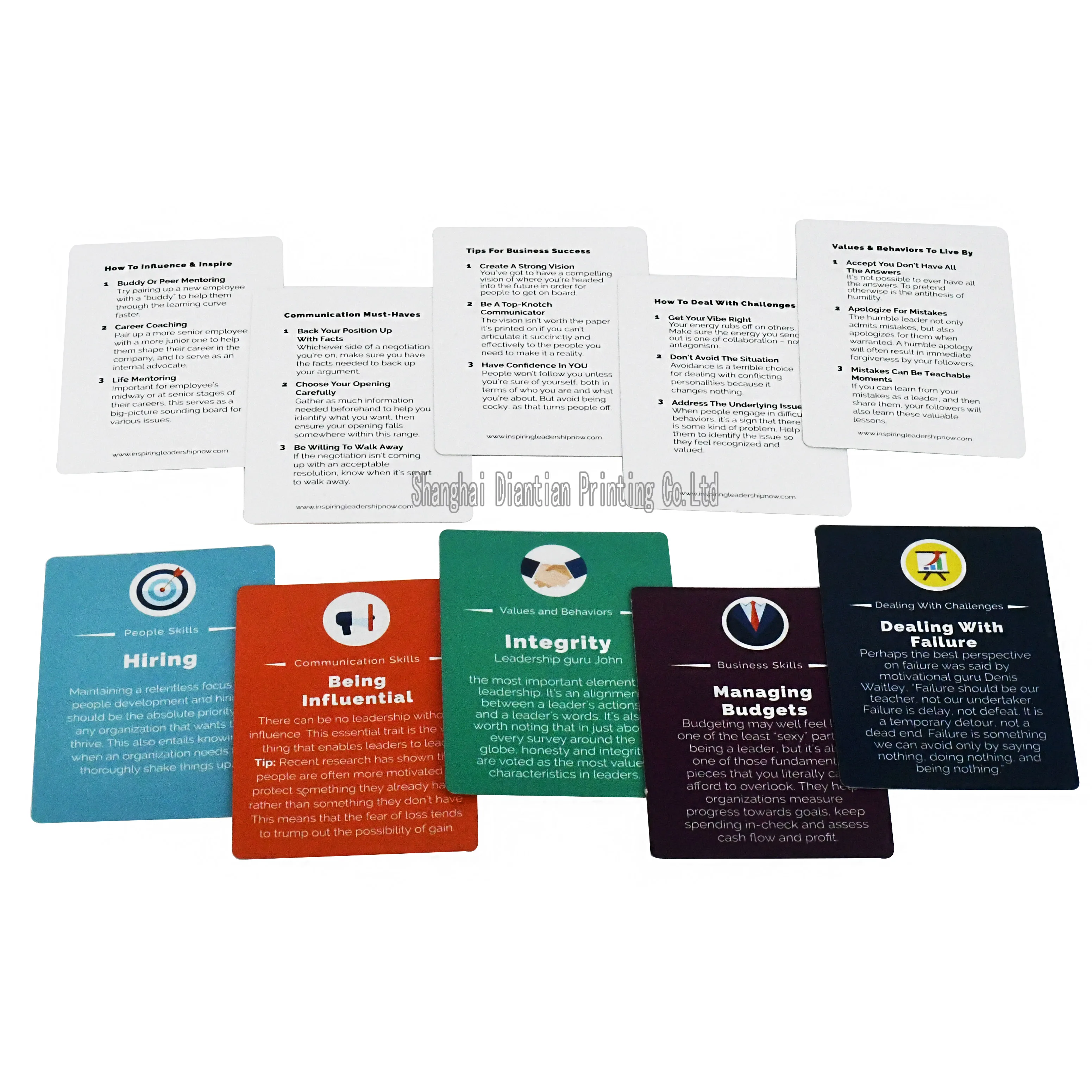 2022 New Design Custom Adults Encourage Positive Affirmation Cards Deck