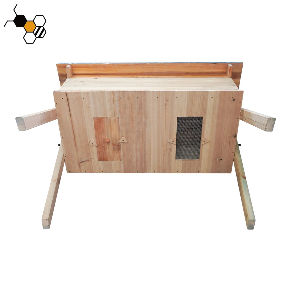 Hive For Bees 28 Frames Long Bee Hive Kenya Set Beehive Box Horizontal Bee Box Wooden Langstroth Top Bar Beehives