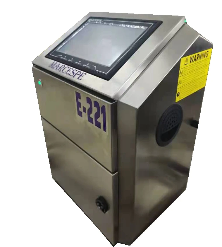 Beijing Direct Sale CIJ Industrial Continuous Small Character Inkjet Printer Automatic CIJ Jet Printer with Big Touch LCD