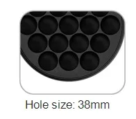 takoyaki pan with 18 holes takoyaki electronic machine