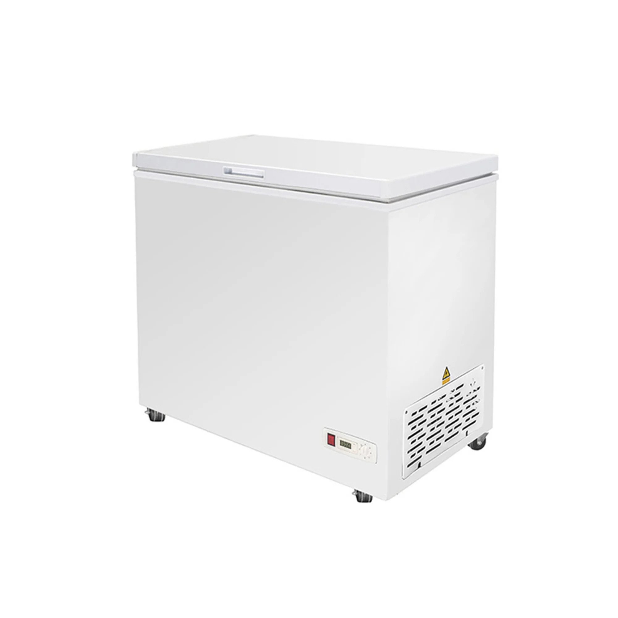 China Manufacturer Wholesale Price Single Top Foam Door Hotel Fridge Ice Cream Meat Showcase Display Freezer