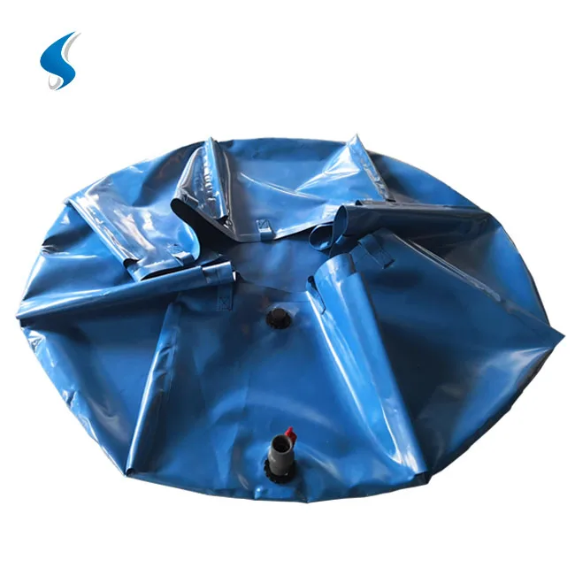 1000L to 20000L PVC Biofloc Ornament Fish Tank Foldable Small Fish Farm Tank