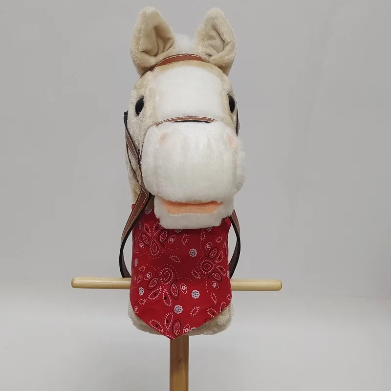 Customization Plush Horse Ride On Sticks Hobby horse stick with difference functions