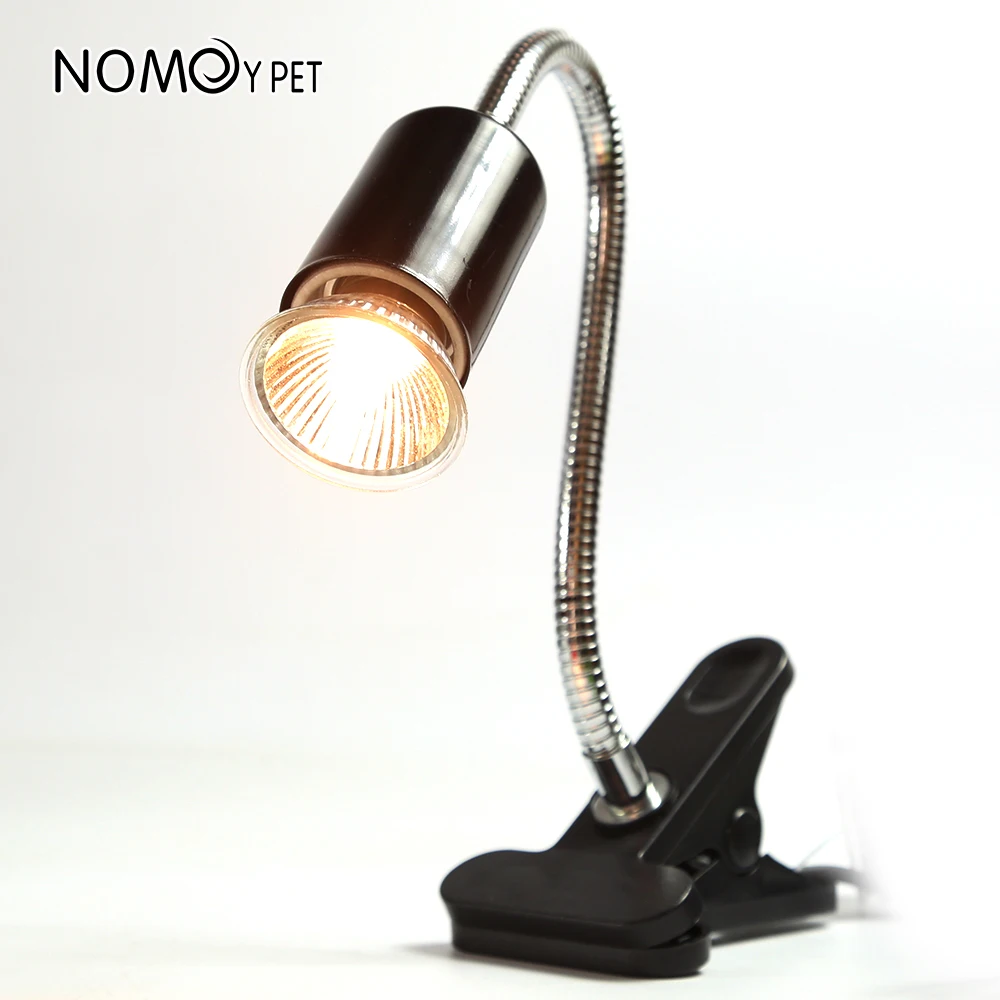 NOMOY PET оптовая продажа Лидер продаж новый регулируемый длинный держатель лампы рептилия зажим NJ-10