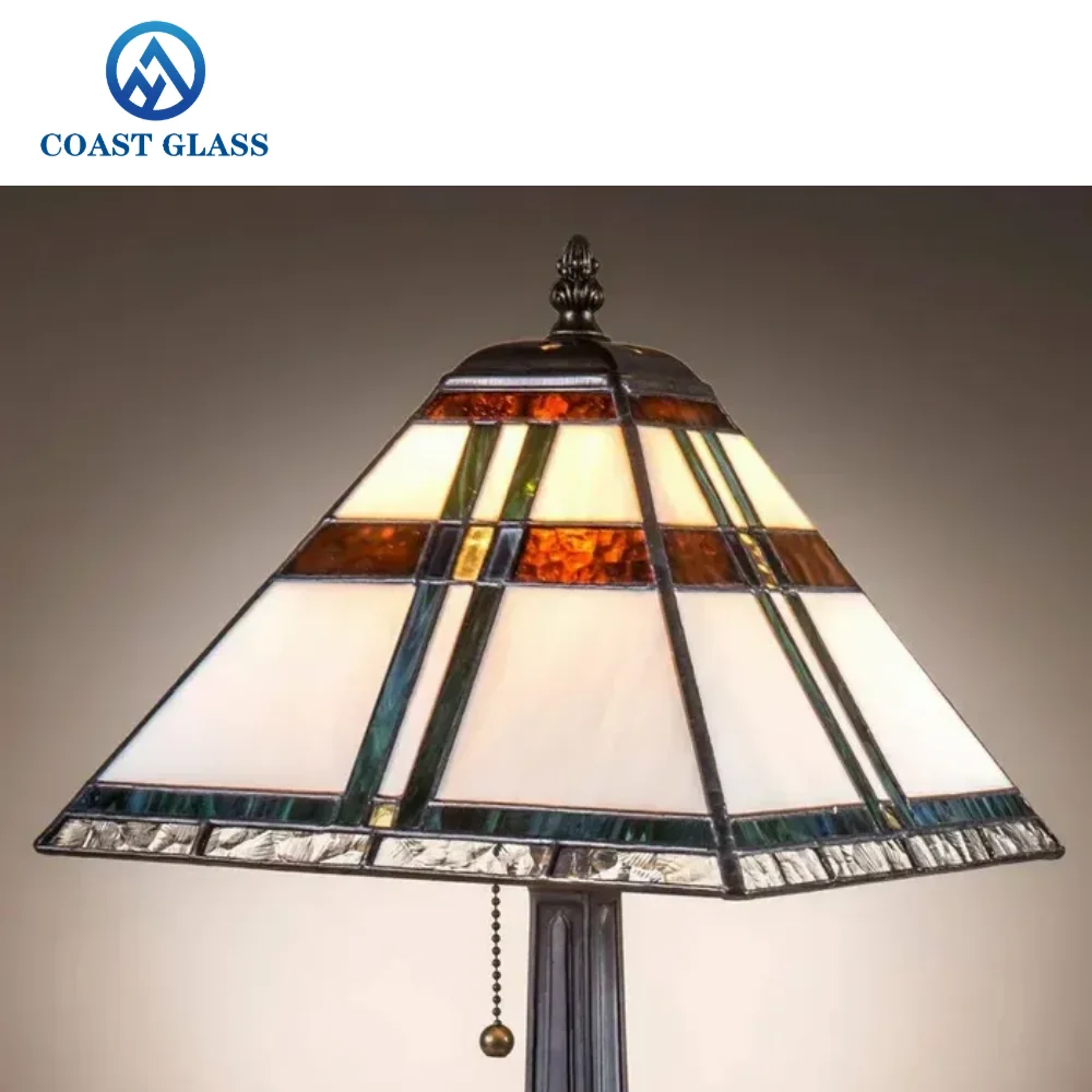 Stained Decorative Glass Customized Decoration Colorful Decorative Panel Glass for Building Roof Church