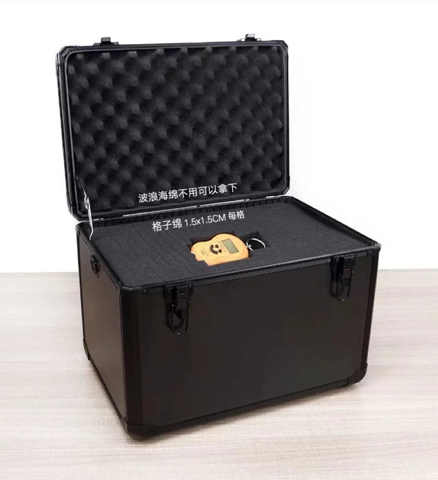 Factory supply high quality carring case hard shell storage suitcase tool case with DIY foam,divider and shoulder girdle
