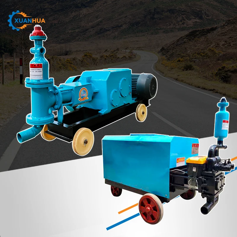 Cement Grouting Machine Slope Cement Grouting Machine Engineering Reinforcement Tunnel Double Cylinder Mud Pump