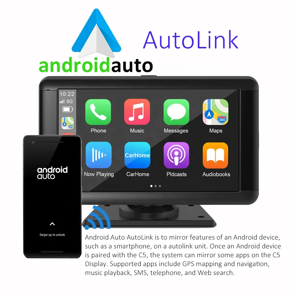 Ruihao Universal 7 Inchandroid 11 Wireless Auto Android 10 Android Auto Android 11 High Quality