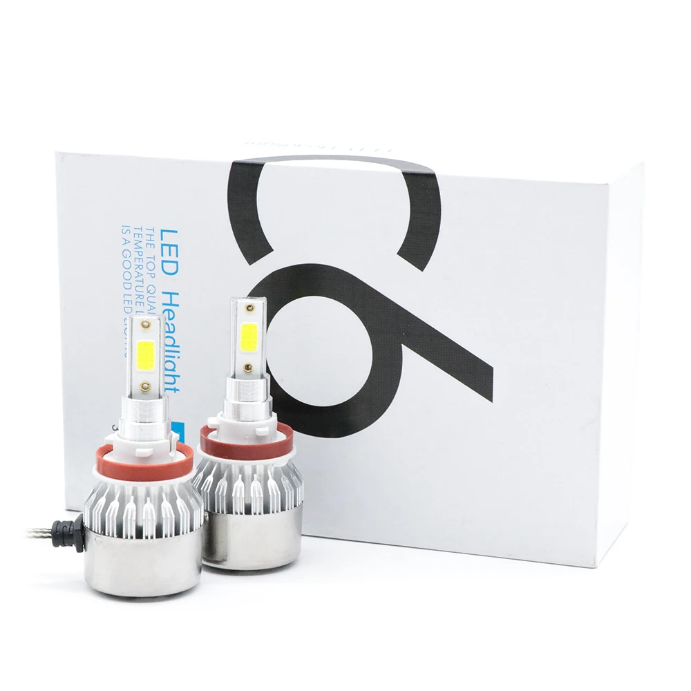 Hot sale general style 36W C6 H3 auto lighting system LED car head lights for hummer car truck