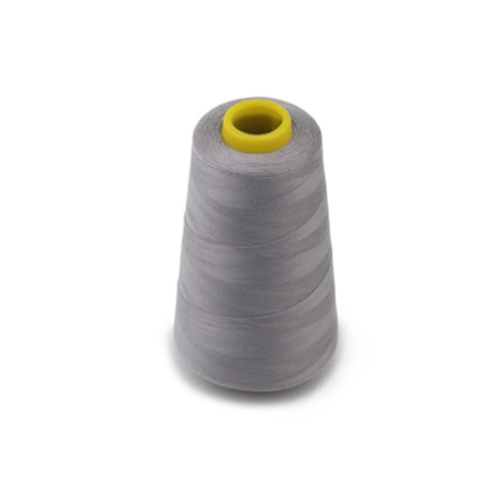 Hot Sale Cheap Spun Polyester 20/2 5000 yards/cone Sewing Thread In Faisalabad Pakistan