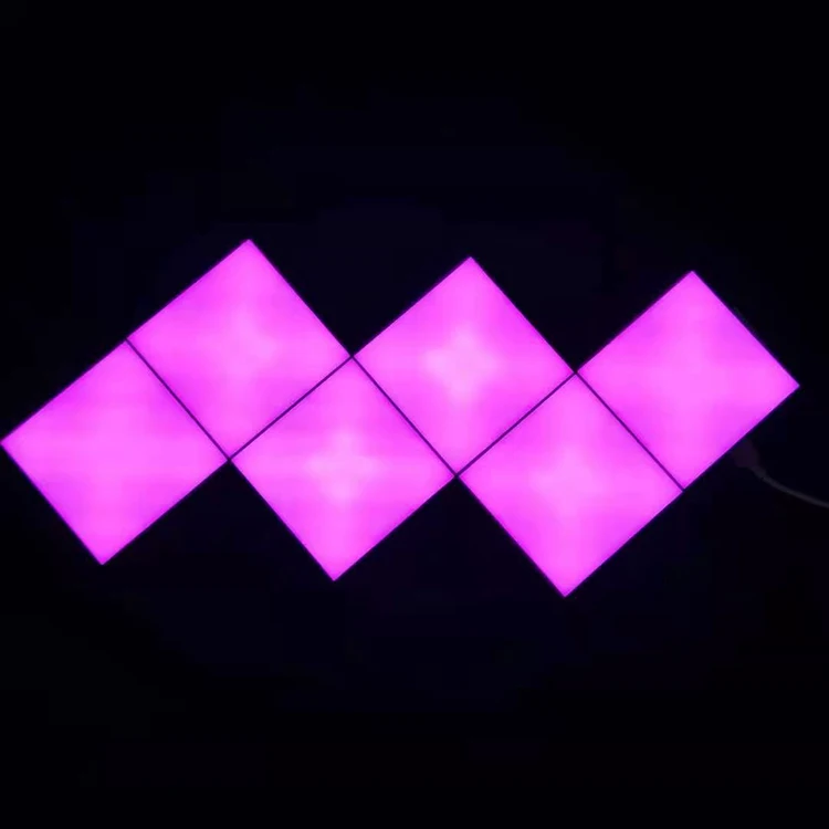 Горячая распродажа Rgb меняющий цвет свет Китай пульт дистанционного управления настенный квадратные светодиодные фонари партии